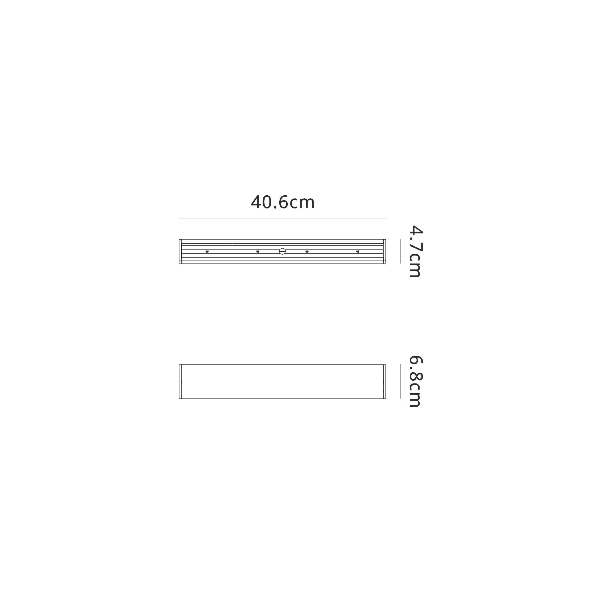 Hanok Linear Ceiling 110° 14W LED 3000K White M7949  Mantra Fusion Hanok White